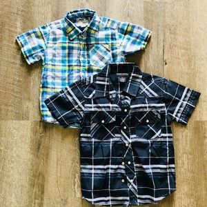 Two Boys Button Up Shirts- Size 4
